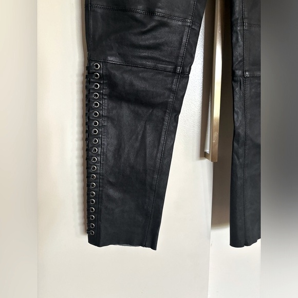 Topshop Leather Pants - Picture 4 of 7
